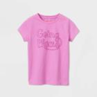 Petitegirls' Short Sleeve 'going Places' Graphic T-shirt - Cat & Jack Purple