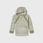 Toddler Boys' Hacci Hooded Sweatshirt - Cat & Jack Green