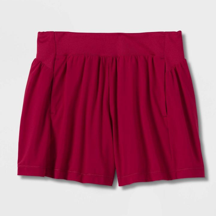 All In Motion Girls' Woven Resort Shorts 3 - All In