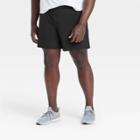 Men's Big & Tall Hybrid Shorts - All In Motion Black Xxxl