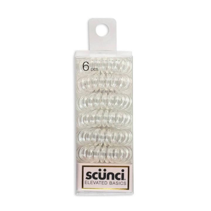 Scunci Spirals - Clear