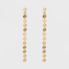 Sugarfix By Baublebar Gold Coin Drop Earrings - Gold, Girl's