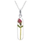 Target Fashion Necklace Sterling Red, Women's