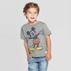 Petiteboys' Disney Vintage Mickey Sketch Short Sleeve T-shirt - Gray L, Boy's,