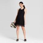 Women's Lace Fringe Hem Shift Dress - Lots Of Love By Speechless (juniors') Black