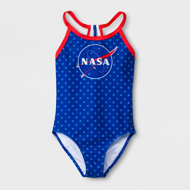 Girls' Nasa One Piece Swim