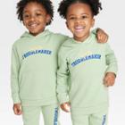 Little Giants Giant Shorties Black History Month Toddler Good Trouble Hoodie - Green