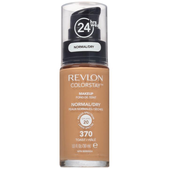Revlon Colorstay Makeup For Normal/dry With Spf 20 370 Toast,