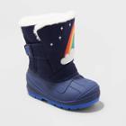 Toddler Frankie Winter Boots - Cat & Jack Navy