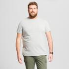 Men's Big & Tall Standard Fit Short Sleeve Crew Neck T-shirt - Goodfellow & Co Masonry Gray