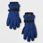 Kids' Ski Gloves - All In Motion Navy Blue