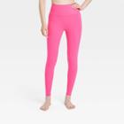 Women's Brushed Sculpt High-rise Leggings - All In Motion Neon Pink
