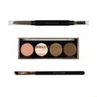 Profusion Cosmetics Beautiful Brows Light To Med 6pc Kit - 3.2oz,