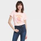 Women's Smokey Bear Clay Wash Short Sleeve Graphic T-shirt - Pink