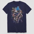 Men's Marvel Avengers Endgame Suits Assemble Short Sleeve Graphic T-shirt - Navy