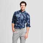Men's Slim Fit Long Sleeve Northrop Button Down Shirt - Goodfellow & Co Blue