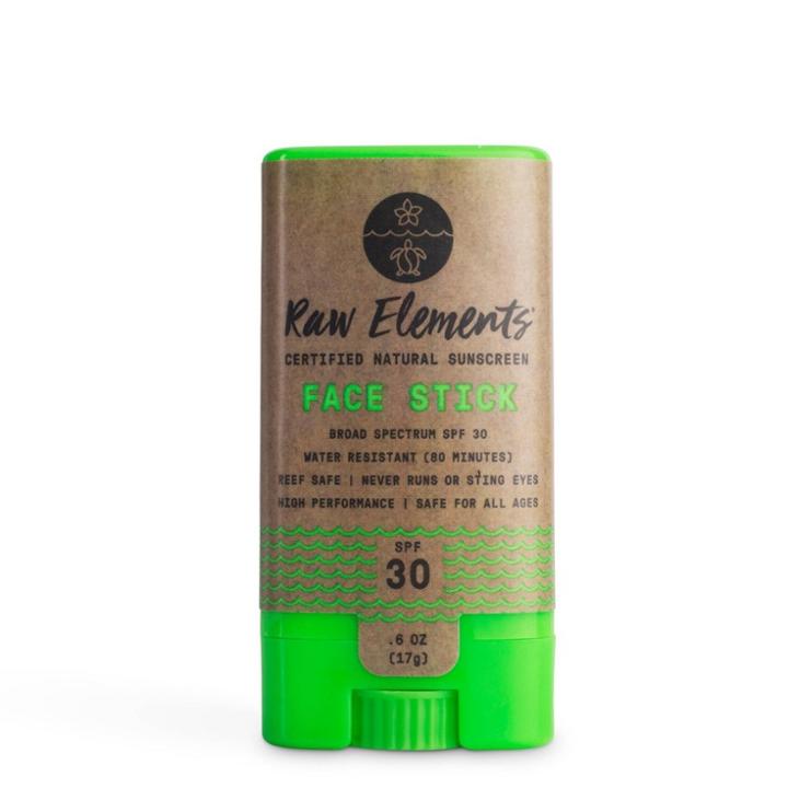 Raw Elements Mineral Sunscreen Face Stick -