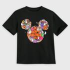 Boys' Disney Mickey Mouse Halloween Short Sleeve Graphic T-shirt - Black Xs - Disney