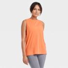 Women's Active Muscle Tank Top - All In Motion Carrot Orange