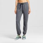 Women's French Terry Jogger Pants - C9 Champion Dark Gray