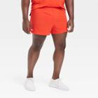 Men's Big Lined Run Shorts 3 - All In Motion Red