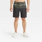Men's 9 Camo Break Up Hybrid Swim Shorts - Goodfellow & Co Green