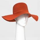 Shade & Shore Women's Packable Paper Straw Floppy Hat - Shade &