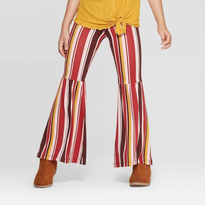 Girls' Knit Flare Pants - Art Class Xs, Girl's, Brown