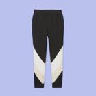 Girls' Colorblock Jogger Pants - More Than Magic Charcoal Black/cream