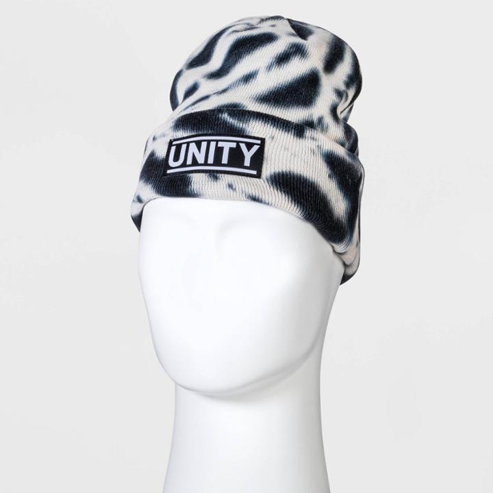 Mad Engine Men's Tie-dye Unity Beanie - Black