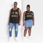 No Brand Black History Month Adult Unisex Plus Size For The Culture Tank Top - Charcoal Gray