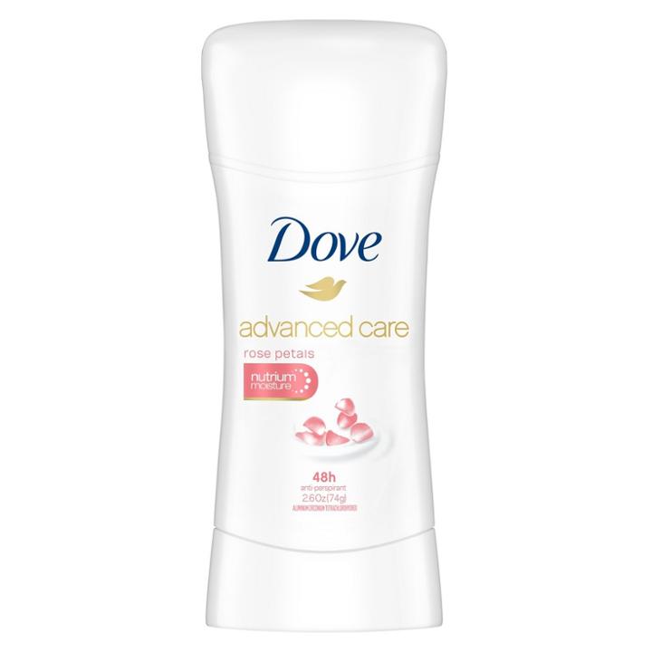 Dove Beauty Dove Advanced Care Rose Petals Invisible Solid Antiperspirant & Deodorant