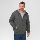 Dickies Men's Sherpa Lined Fleece Hoodie Dark Heather Gray