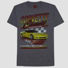 Target Men's Short Sleeve Chevrolet Corvette Crew T-shirt - Mod Hearts