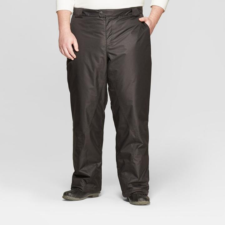 Men's Big & Tall Snow Pants - C9 Champion Black Xxxl