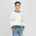 Boys' Pullover Sweater - Cat & Jack Cream
