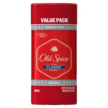 Old Spice Classic Original Scent Deodorant For Men - 3.25oz/pack Of