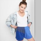 Women's High-rise Dolphin Shorts - Wild Fable Blue Colorblock