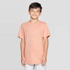 Boys' Short Sleeve T-shirt - Art Class Coral