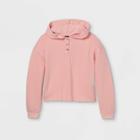 Girls' Henley Hoodie - Art Class Pink