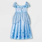 Disney Princess Toddler Girls' Cinderella Fantasy Nightgown - Blue