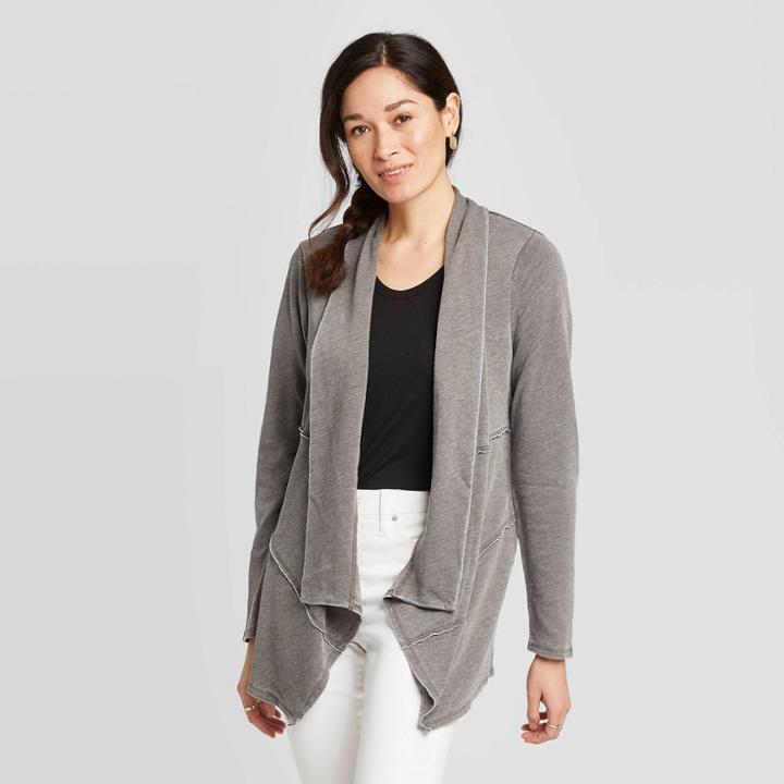 Women's Long Sleeve Jacket - Knox Rose Gray