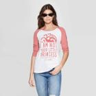 Target Women's Game Of Thrones I'm Not Your Princess Raglan 3/4 Sleeve T-shirt - (juniors') - White