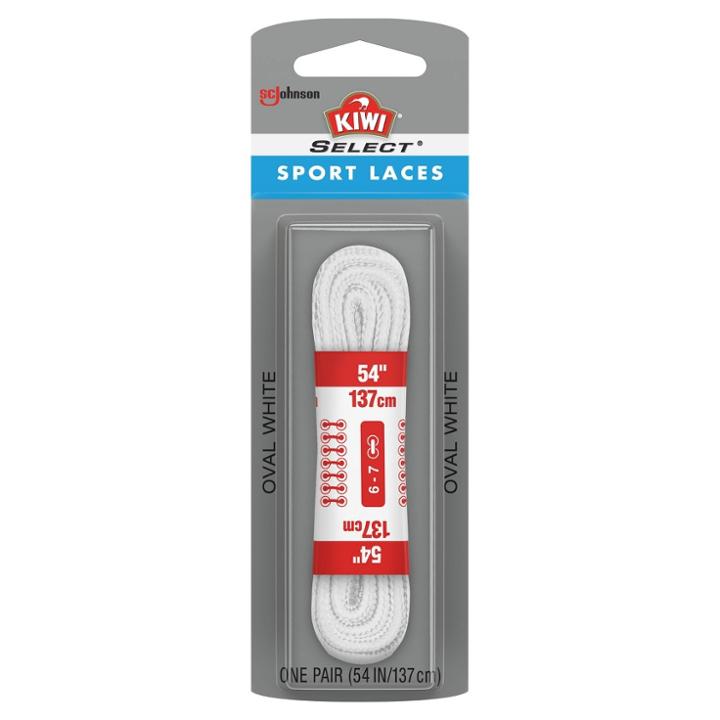 Kiwi Select Sport Oval Lace - White