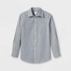 Boys' Button-down Suiting Long Sleeve Shirt - Cat & Jack Yellow/light Blue