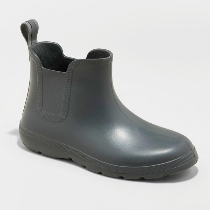 Men's Totes Cirrus Chelsea Rainboots - Gray