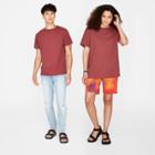 Adult Relaxed Fit Short Sleeve T-shirt - Original Use Burgundy