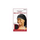 Donna Satin Braid Bonnet, Girl's, Black