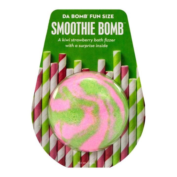 Da Bomb Bath Fizzers Kiwi Strawberry Smoothie Bath Bomb