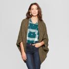 Women's Cocoon Open Layering - Universal Thread Olive (green)